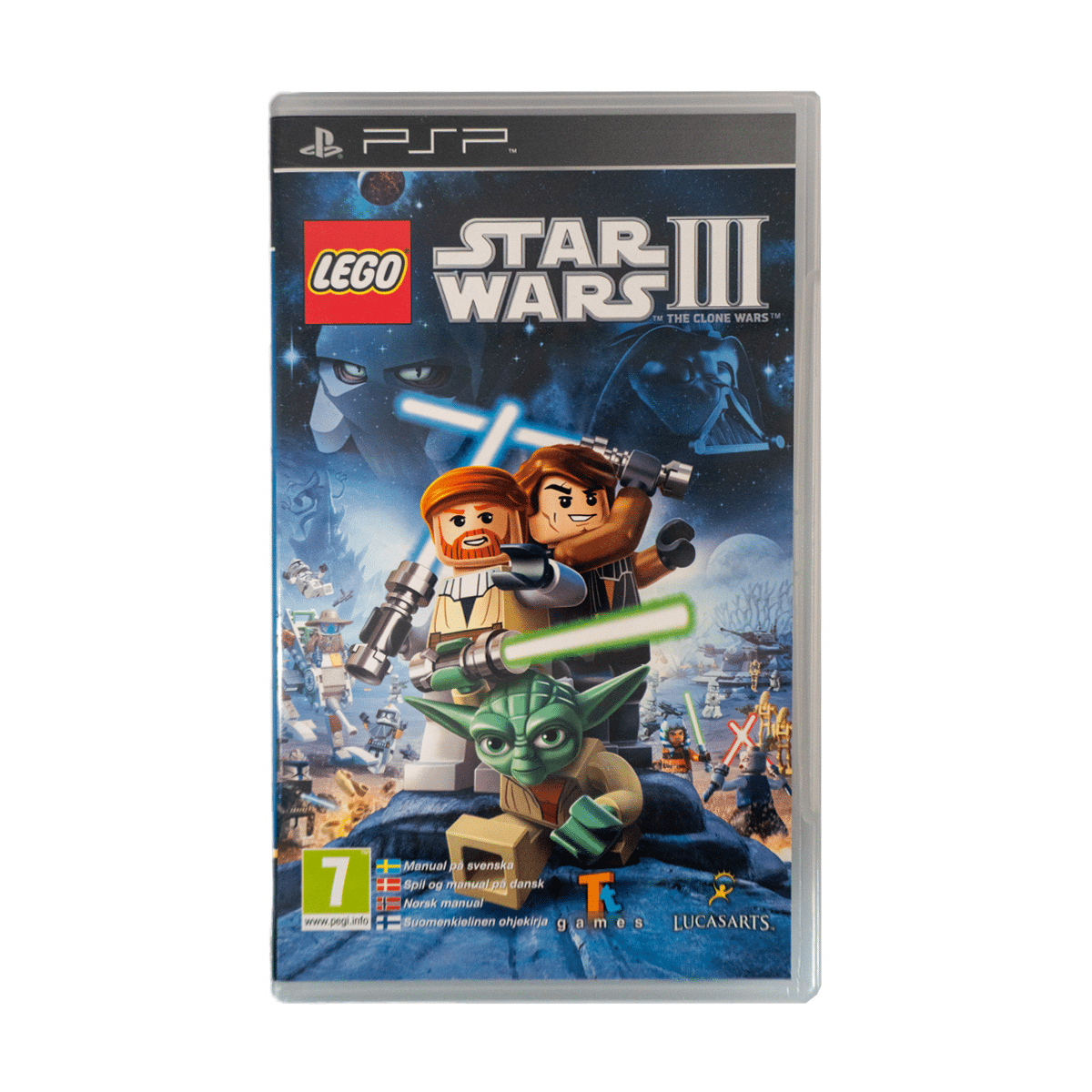 LEGO Star Wars III: Clone Wars - PSP Spil - Retro Spilbutik