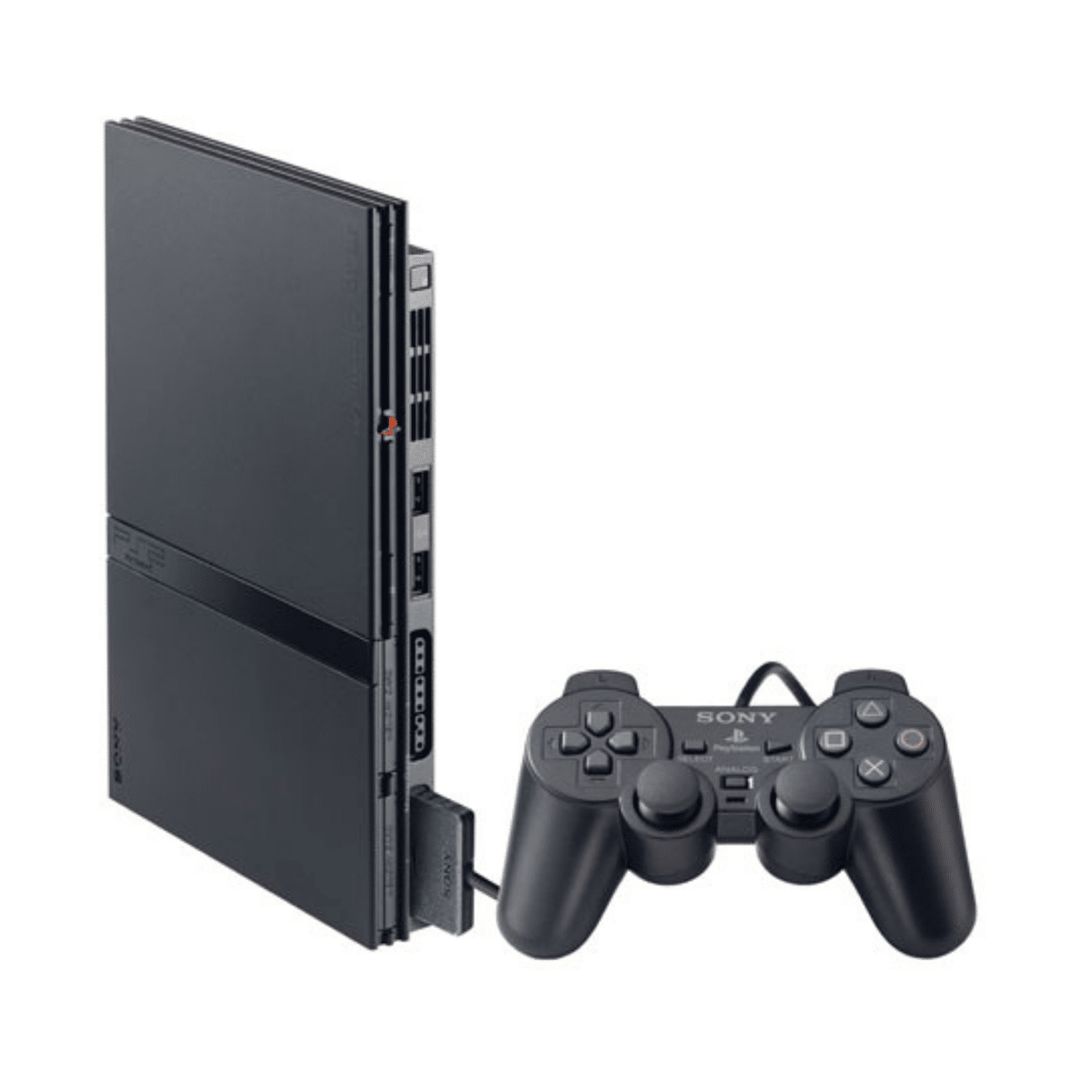 Sony PlayStation 2 Slim SCPH-77001 with 8 MB Memory Card and Controlle