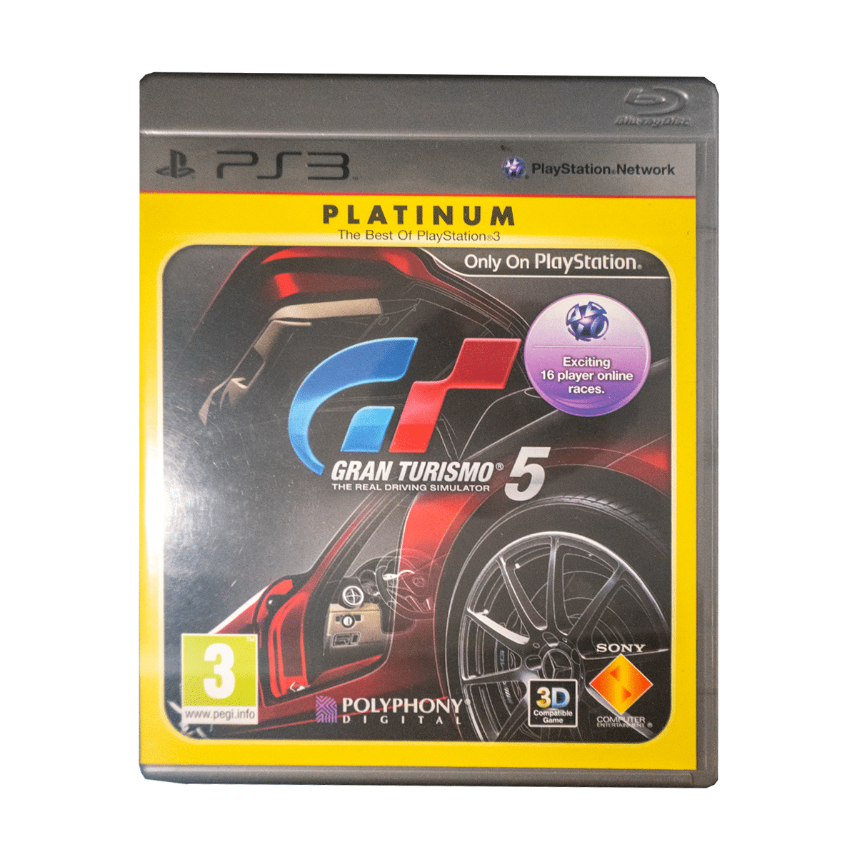 Optimistisk At søge tilflugt Modsigelse Gran Turismo 5 [Platinum] - PlayStation 3 Spil - Retro Spilbutik